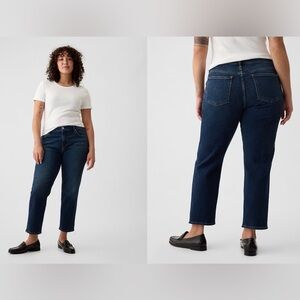 Gap Girlfriend Mid Rise Crop Jeans, sz 18